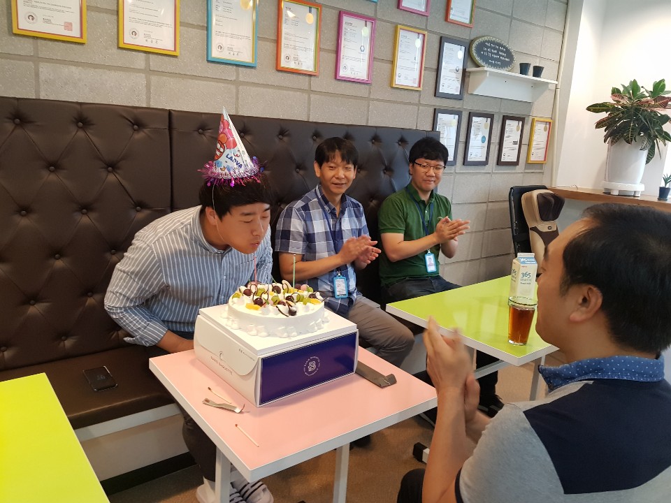 2018년 9월 생일파티